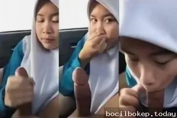 Pacar manis hisap kontol nikmat banget di mobil